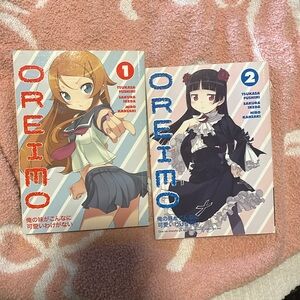 Oreimo manga set of volume one and two